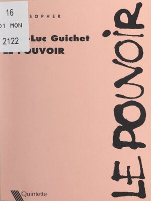 cover image of Le pouvoir